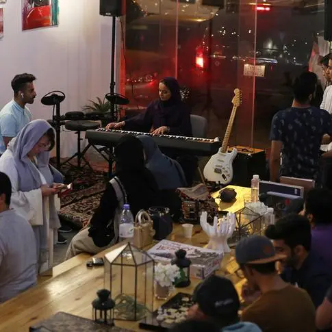 Saudi art, music collide in exhibition