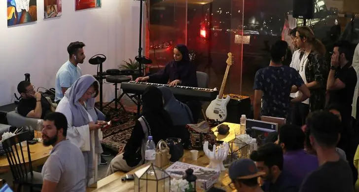 Saudi art, music collide in exhibition