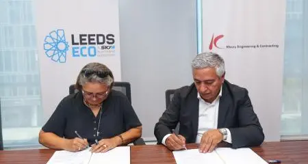 Leeds Eco signs a (MoU) with Kfoury Engineering and Contracting to provide latest technology to the construction sector