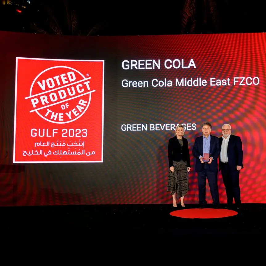 Green Cola proves itself as “Product of the Year Gulf 2023”
