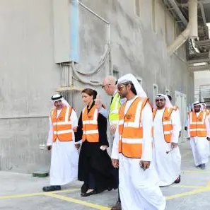 UAE Minister of State for Food Security Visits Agthia's Flour and Animal Feed Facility Grand Mill