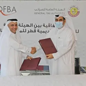 The General Tax Authority signs partnership agreement with the QFBA