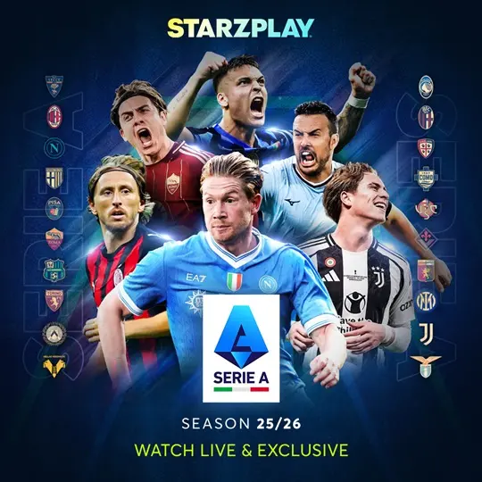 STARZPLAY secures exclusive Serie A rights renewal, reinforcing sports leadership across MENA