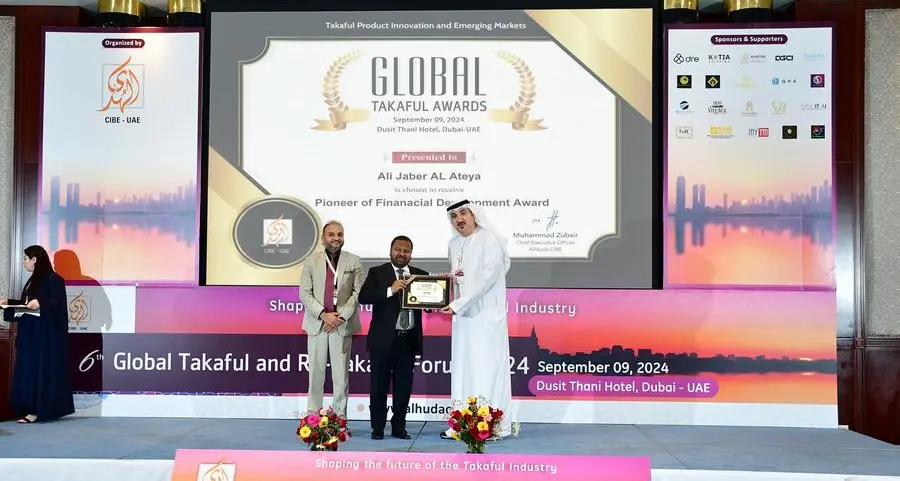 Global leaders in Takaful recognized at prestigious 6th Global Takaful & Re-Takaful Forum in Dubai