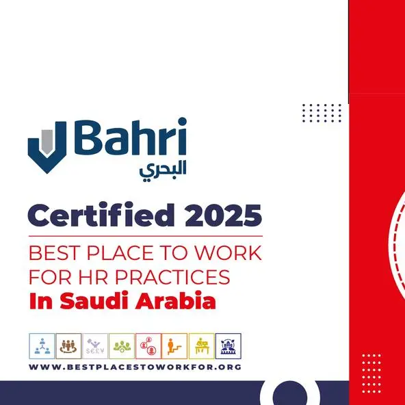 Bahri earns the Best Place to Work certification for HR practices in Saudi Arabia for 2025