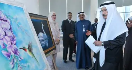 Al Baraka celebrates Art Week in headquarters with an Art Exhibition by employees