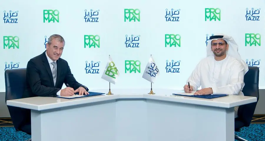 TA’ZIZ and Proman sign shareholders’ agreement to develop UAE’s first methanol facility