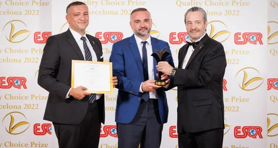 Hassan Rashdan Architects Group won Excellence Award from the European Society for Quality Research