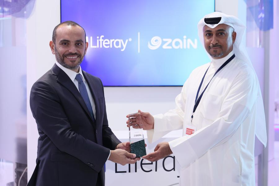 Zain Kuwait awarded best B2C & Marketplace for its innovative digital experiences by Liferay