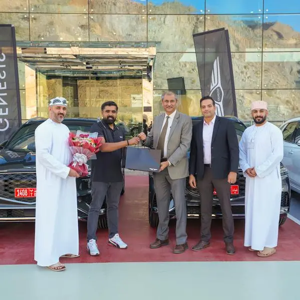 Genesis Oman delivers 10 Genesis GV70 luxury SUVs to enterprise Rent-A-Car