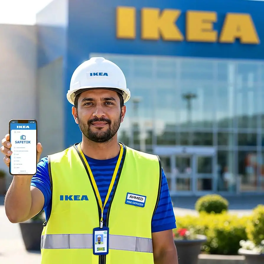 IKEA Saudi Arabia and Bahrain signs 3-year agreement with HITEK AI to deploy SAFETEK HSSE digital platform
