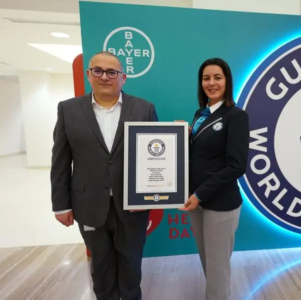 Bayer clinches Guinness World Record for most cardiovascular disease screenings in 12 hours