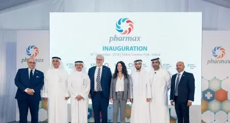 Pharmax Pharmaceuticals in Dubai Science Park opens production facility