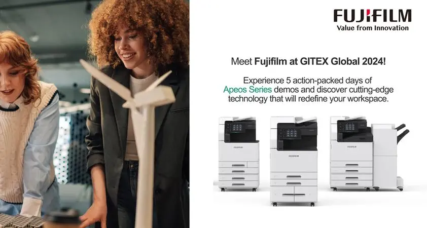 Fujifilm Middle East to showcase Apeos series multifunction printers at GITEX GLOBAL 2024