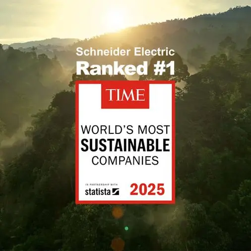 Schneider Electric named the World’s Most Sustainable Company by TIME Magazine and Statista
