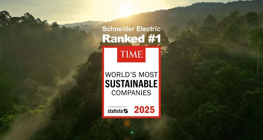 Schneider Electric named the World’s Most Sustainable Company by TIME Magazine and Statista