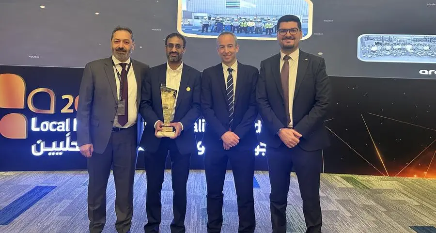 Emerson recognized by Saudi Aramco for excellence in local manufacturing quality
