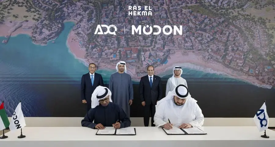 ADQ appoints Modon Holding as master developer for $110bln Ras El Hekma megaproject