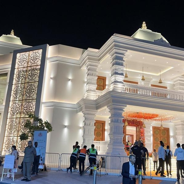 Dubai's newest Hindu temple officially opens its doors to residents in Jebel Ali's worship village