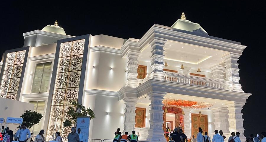Dubai's newest Hindu temple officially opens its doors to residents in Jebel Ali's worship village