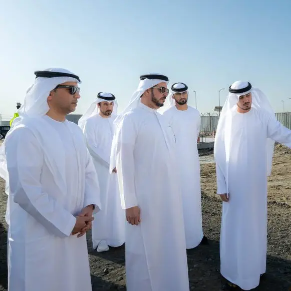 HE Saeed Mohammed Al Tayer reviews construction progress at Moro Hub’s new Green Data Centre in Warsan