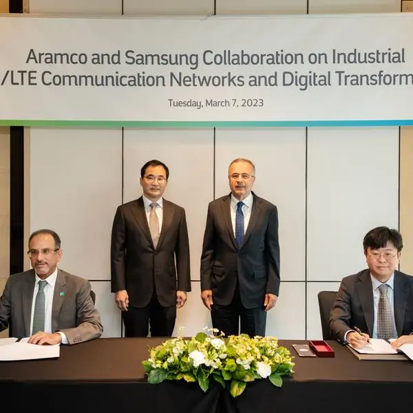 Aramco signs MoU with Samsung Electronics