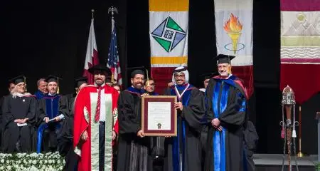 Texas A&M University presents former Energy & Industry minister with honorary doctorate