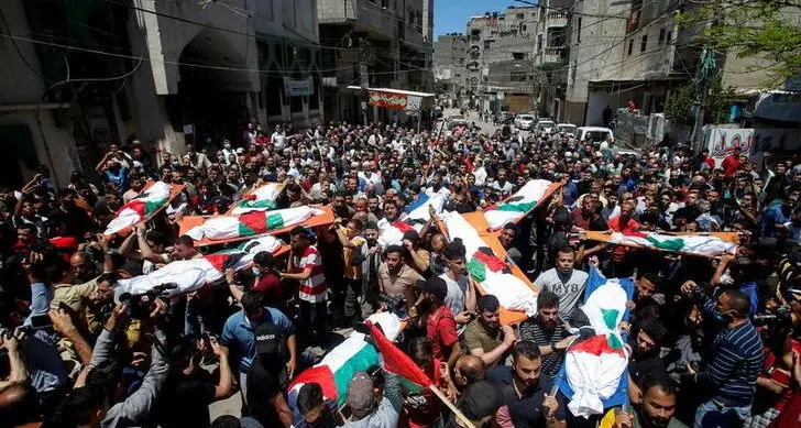 الصحة الفلسطينية: 220 قتيل وآلاف المصابين حصيلة المواجهات مع إسرائيل