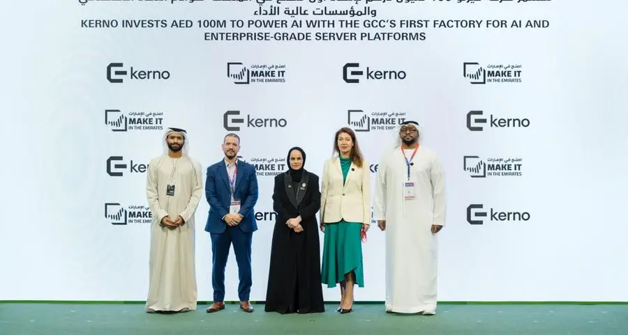 Kerno announces first AI server operations in the UAE with AED 100mln investment during Make it in the Emirates