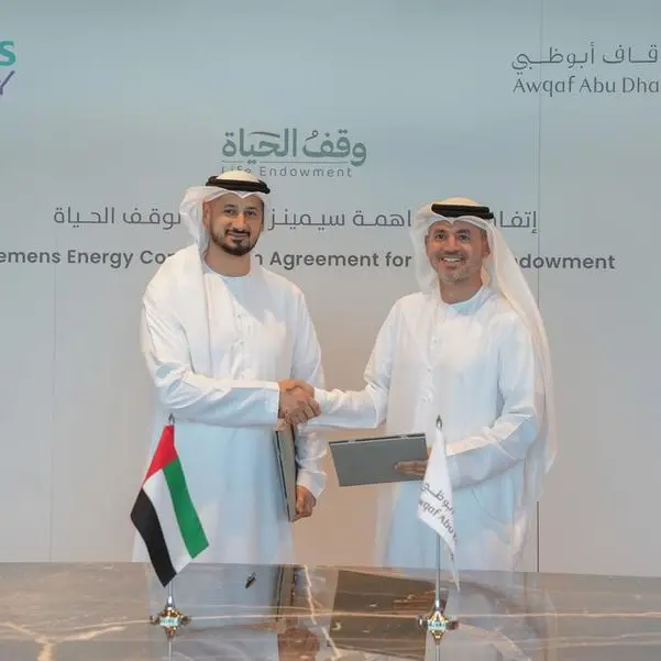Siemens Energy contributes to Awqaf Abu Dhabi’s ‘Life Endowment’ campaign