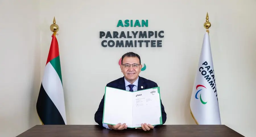 Asian Paralympic Committee and Asics sign official supplier ship agreement to support Para Sports across Asia