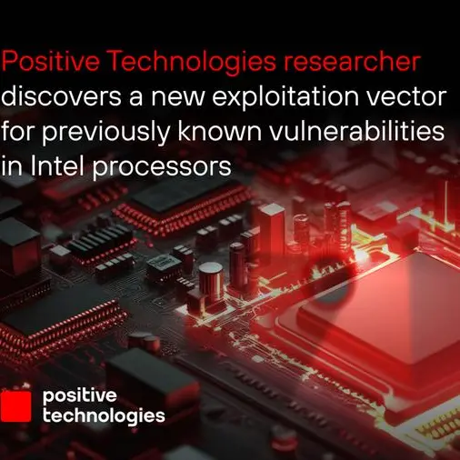 Positive Technologies researcher discovers a new exploitation vector for previously known vulnerabilities in Intel processors
