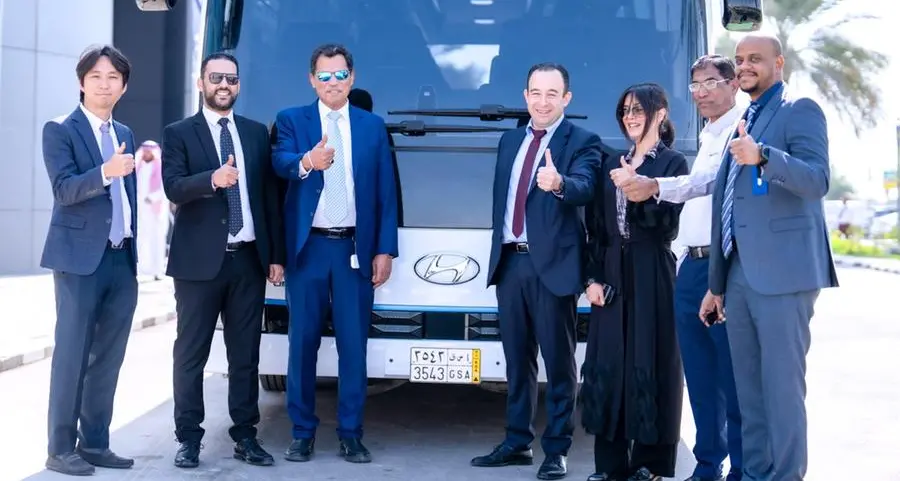 Hyundai Motor and global industry leaders conclude hydrogen fuel cell coach bus trial in Saudi Arabia