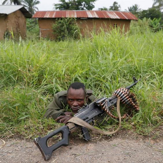 Explosion in a bar kills eight at Congolese military camp