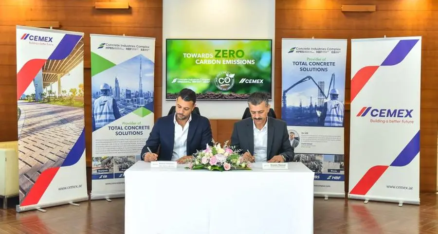 Cemex UAE and CIC partner to decarbonise concrete production