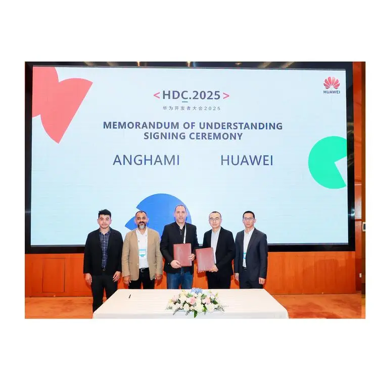 Huawei expands in-car experience with Anghami and Nabd for global in-car content breakthrough