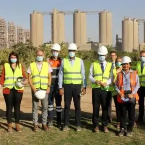 French ambassador visits Lafarge Egypt