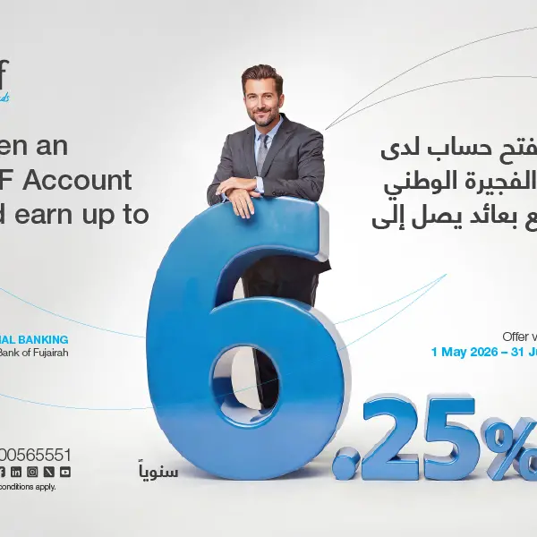National Bank of Fujairah launches high-interest CASA offer of up to 6.25% to drive smarter savings
