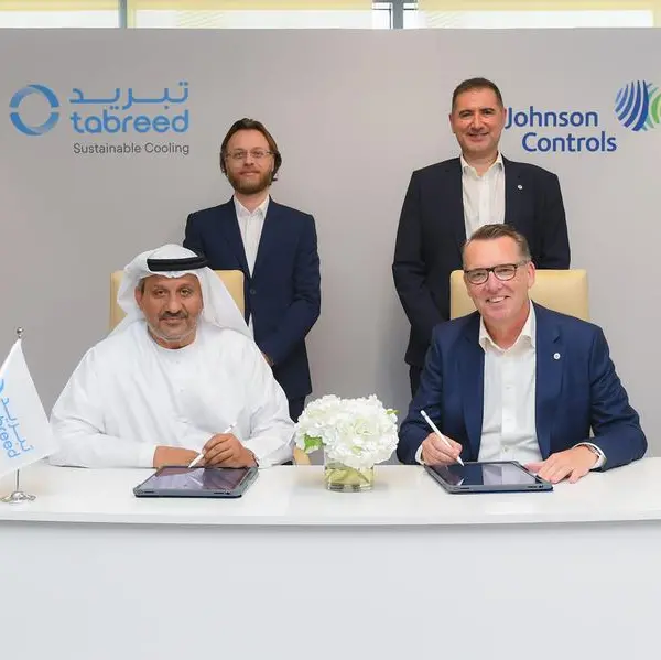 Tabreed and Johnson Controls enter long-term agreement for development and supply of next generation cooling technology