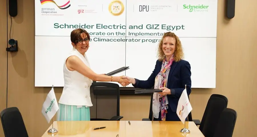 Schneider Electric signs partnership agreement with GIZ Egypt