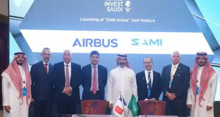 SAMI and Airbus to form joint venture for military aviation MRO and services