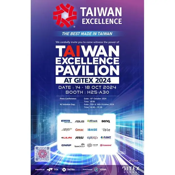 Taiwan excellence to unveil breakthrough innovations at GITEX Global 2024