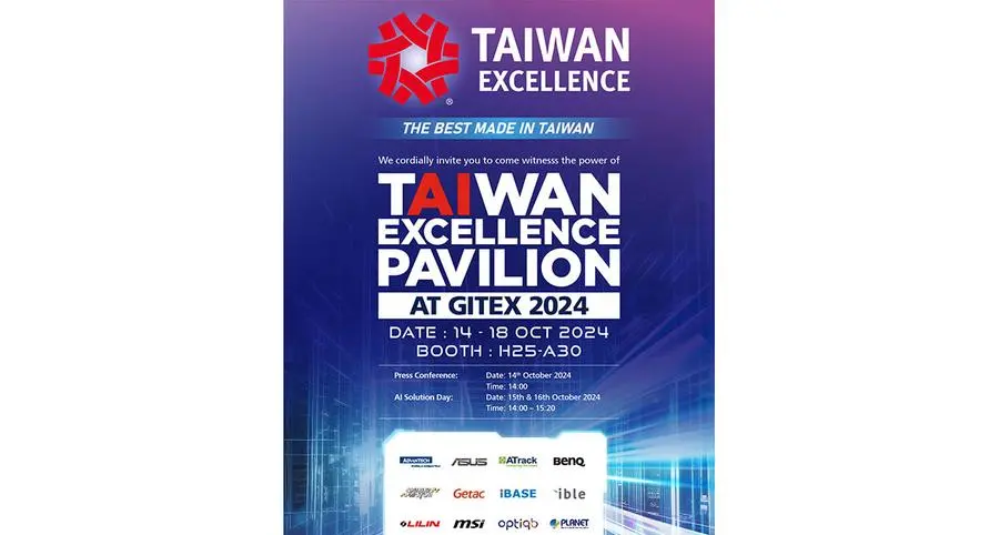 Taiwan excellence to unveil breakthrough innovations at GITEX Global 2024