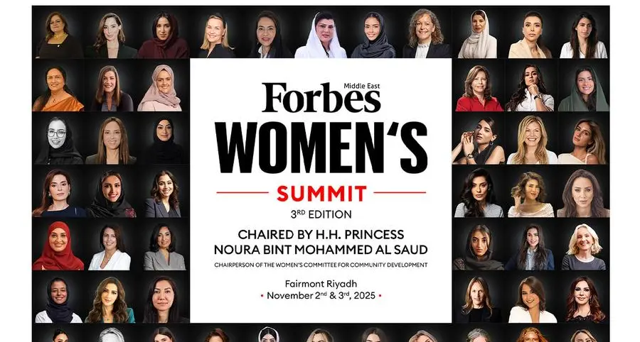 Forbes Middle East to host its 3rd annual Women’s Summit in Riyadh, Chaired by H.H. Princess Noura Bint Mohammed Al Saud
