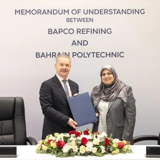 Bapco Refining and Bahrain Polytechnic signs MoU