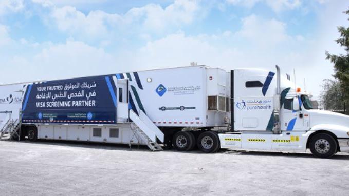 UAE: New mobile visa screening clinic for companies launched
