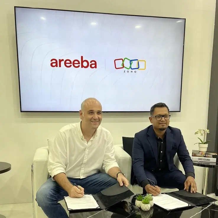 Zoho and areeba announce $5mln strategic partnership to empower businesses across the Middle East