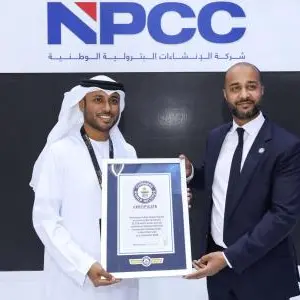 NPCC breaks Guinness world records title for the'Heaviest Single-Module Topside on a fixed steel jacket'