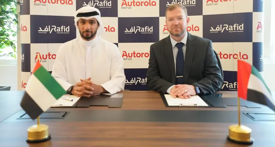 Rafid Automotive Solutions signs technical and operational partnership agreement with Autorola Gulf