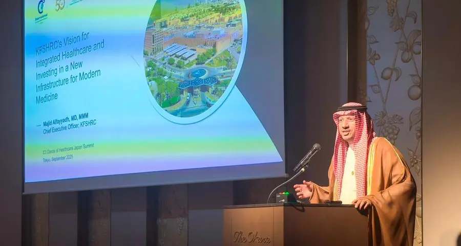 KFSHRC CEO highlights healthcare as strategic global investment at C3 Japan summit